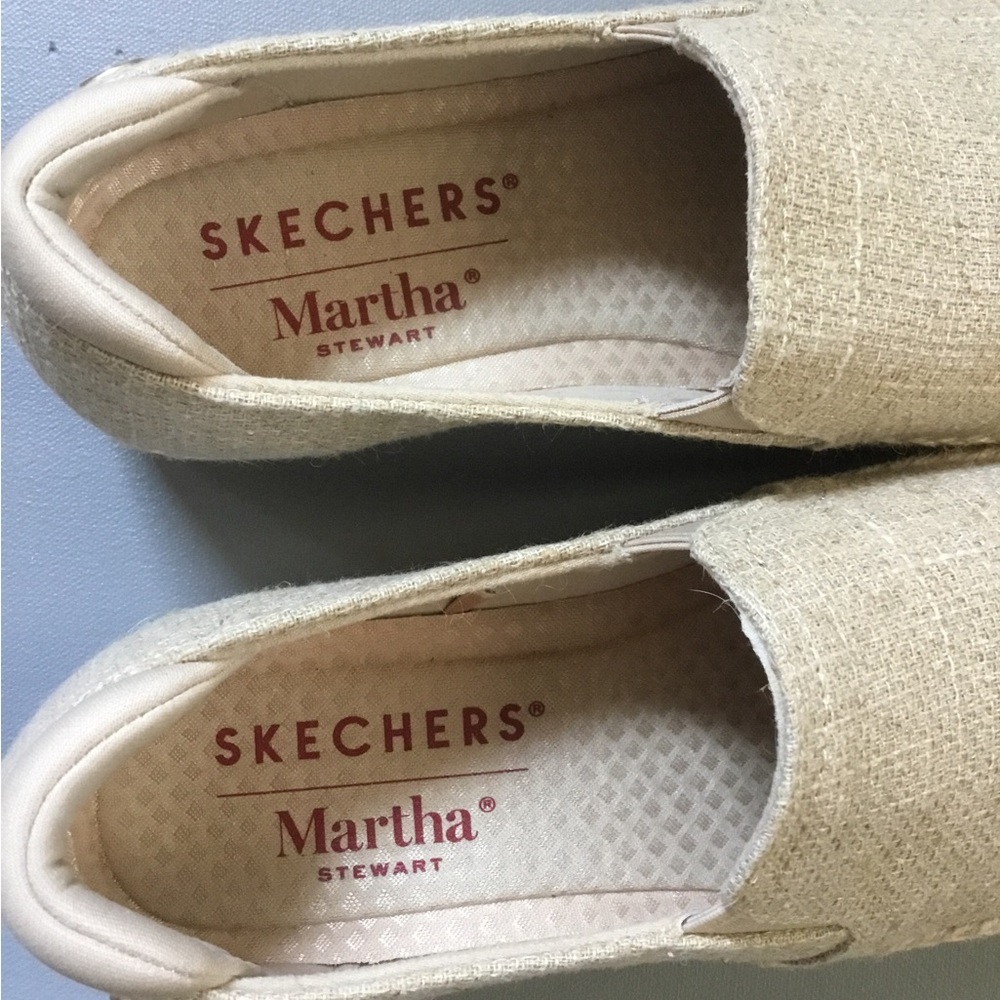 Skechers Martha Slip-On Platform Espadrille By The Bay - Picture 6 of 7